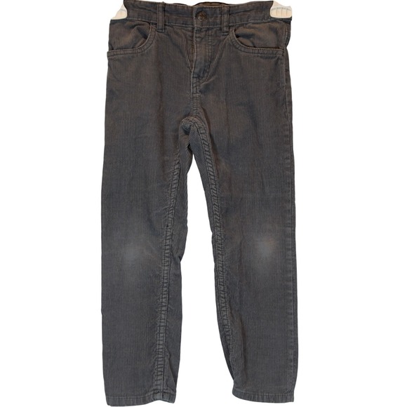 L.O.G.G. Label of Graded Goods Other - L.O.G.G. Label of Graded Goods Corduroy Pants Boys 4-5 Gray Adjustable Waist
